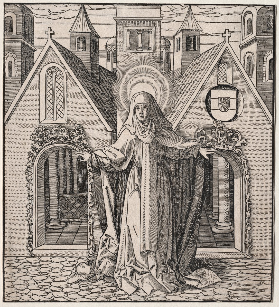 Sancta Rega, 1512-1516. de Leonhard Beck