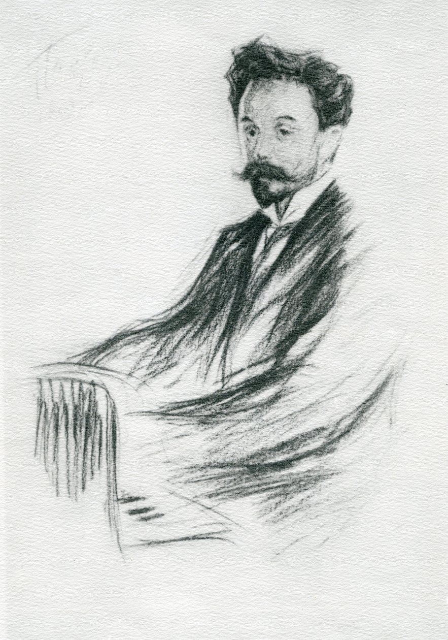 Alexander Nikolayevich Scriabin (1827-1915), 1909 de Leonid Osipovic Pasternak