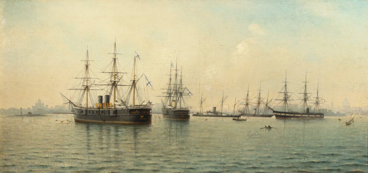 Embarcações de cruzeiro Minin e Kronstadt de Leonid Demyanovich Blinov
