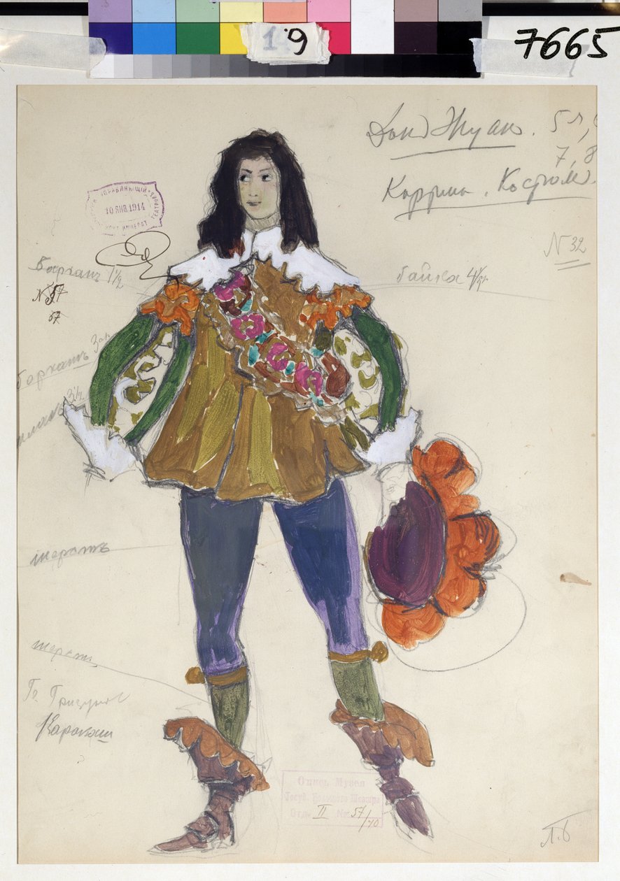 Desenho de Figurino para 