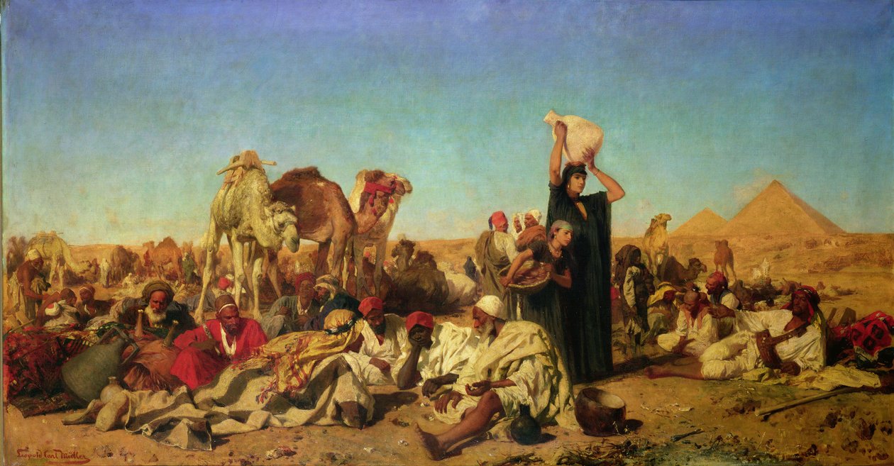Acampamento Egípcio de Leopold Muller
