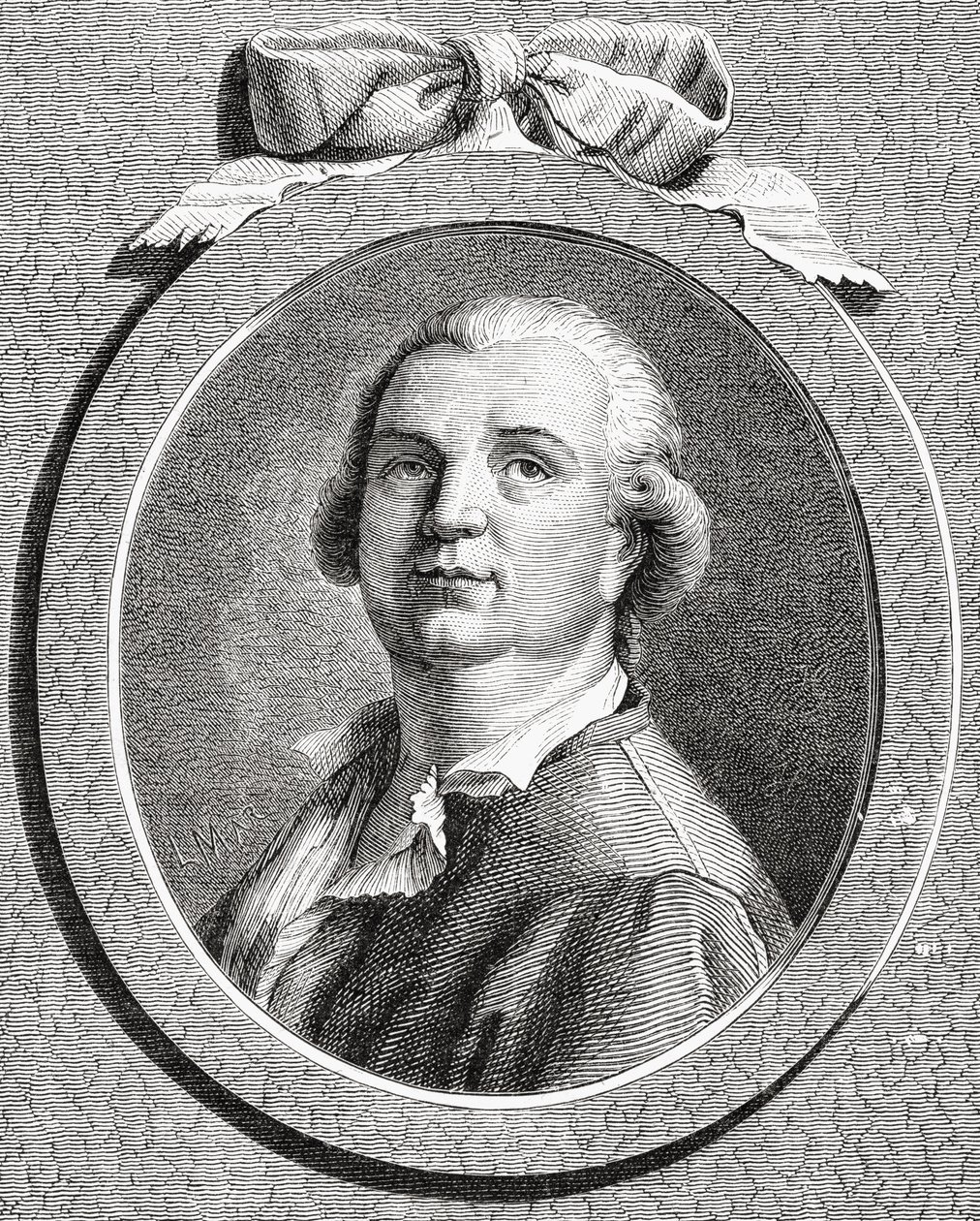 Retrato de Alexandre, Conde de Cagliostro (Giuseppe Balsamo) (1743-95) de Leopold Mar