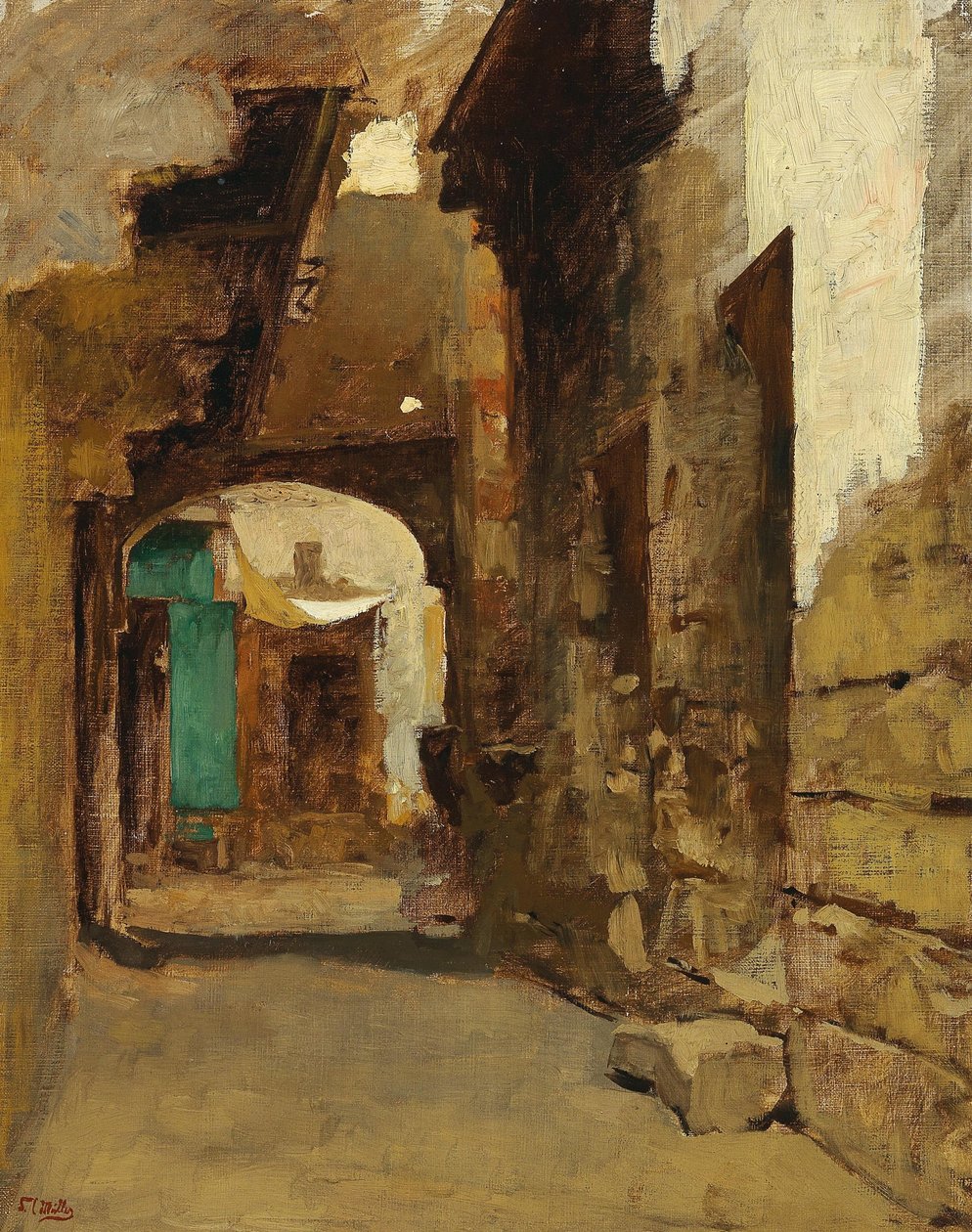 Oriental Street de Leopold Muller