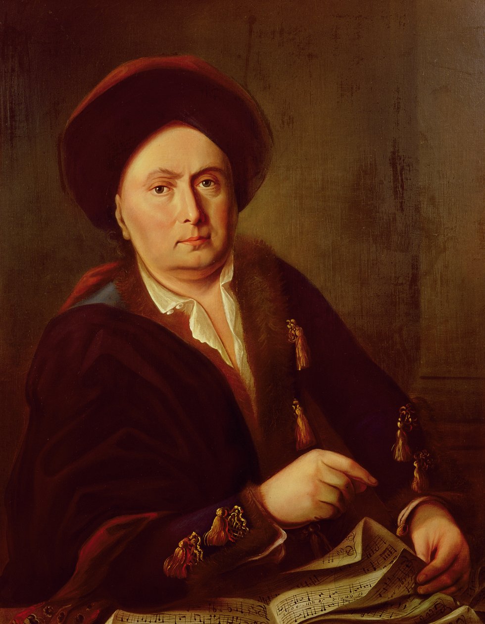 Retrato do avô de Beethoven de Leopold Radoux