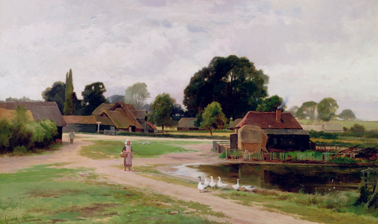 Entre Church End e Flitwick, Bedfordshire de Leopold Rivers