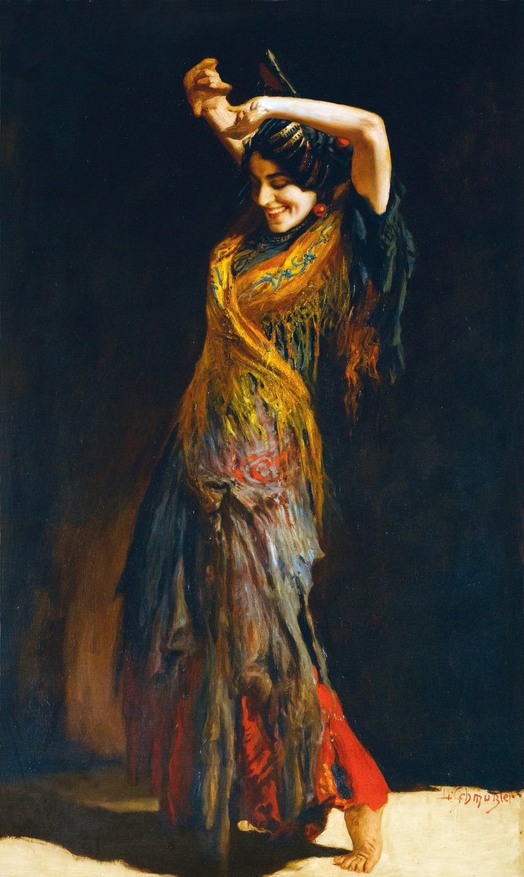 O dançarino de flamenco de Leopold Schmutzler