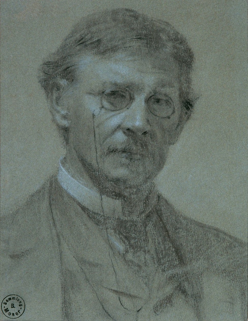 Auto-retrato de Leopold Carl Muller