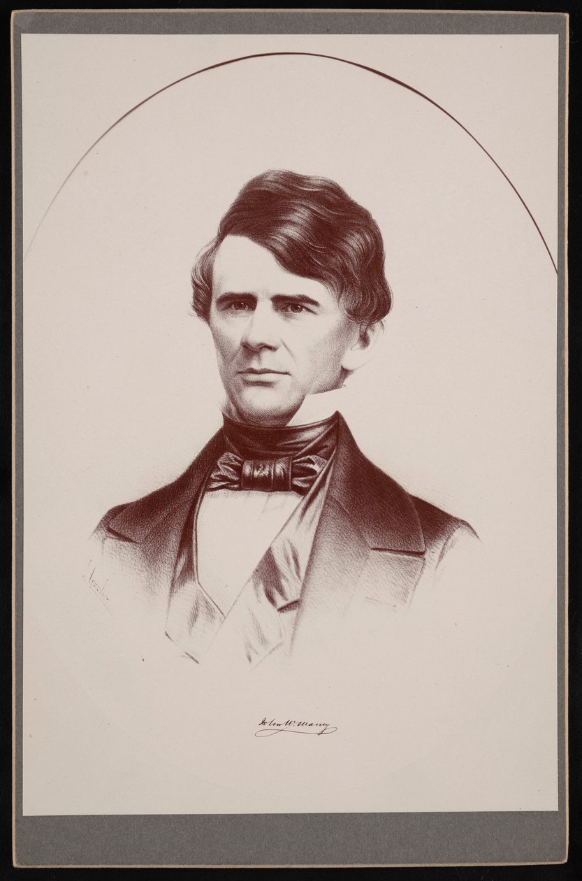 Retrato de John Walker Maury 1809-1855, 1855. de Leopold Grozelier