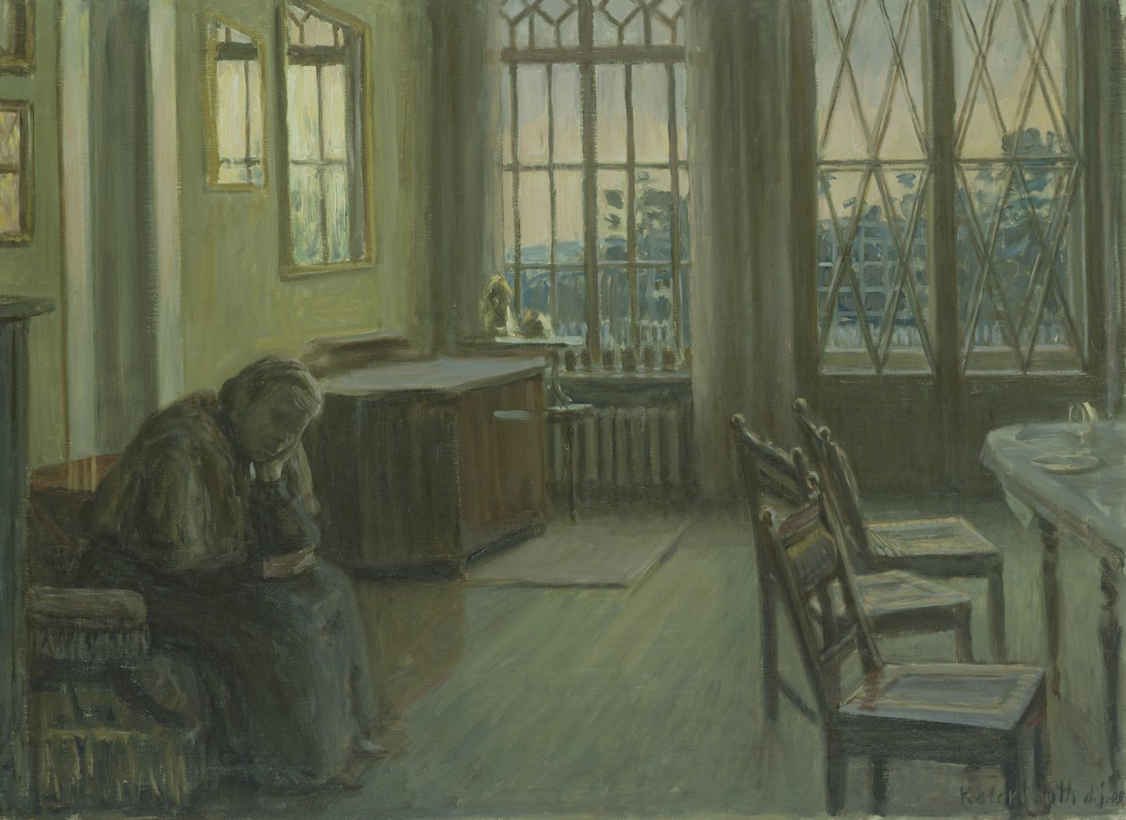 A hora do crepúsculo, 1909 de Leopold Karl Walter von Kalckreuth