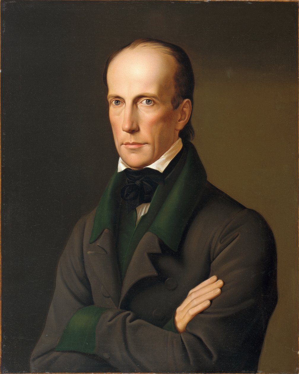 Retrato do Arquiduque João da Áustria (1782-1859), de Kupelwieser, Leopold (1796-1862). Óleo sobre tela de Leopold Kupelwieser