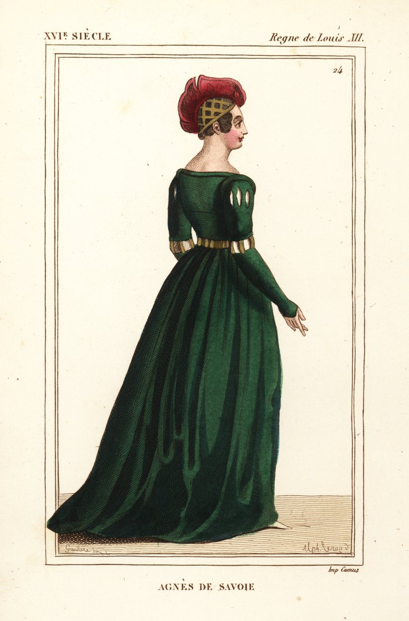 Agnes de Saboia, condessa de Longueville de Leopold Massard