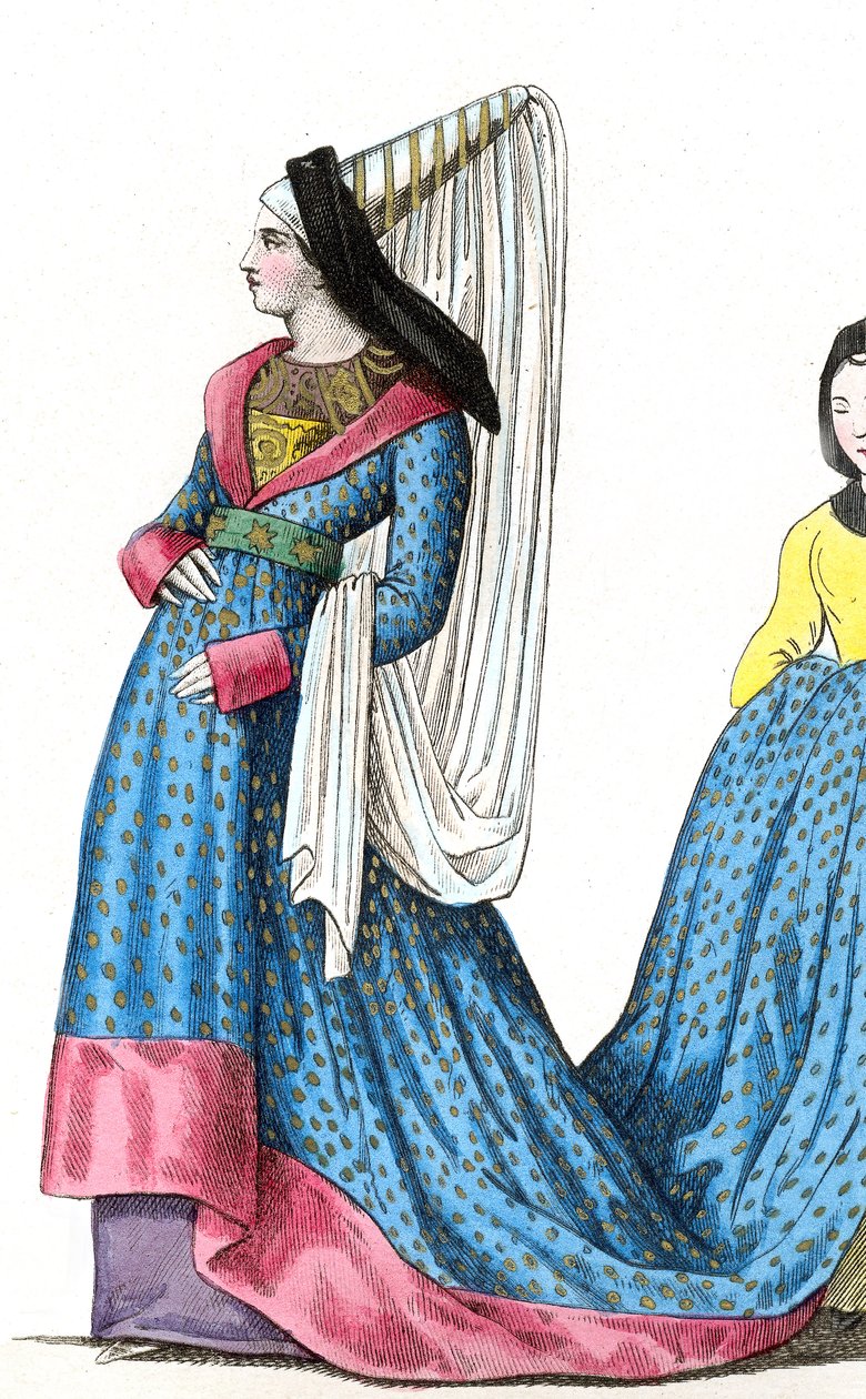 Margarida da Escócia, filha do rei Jaime I de Leopold Massard