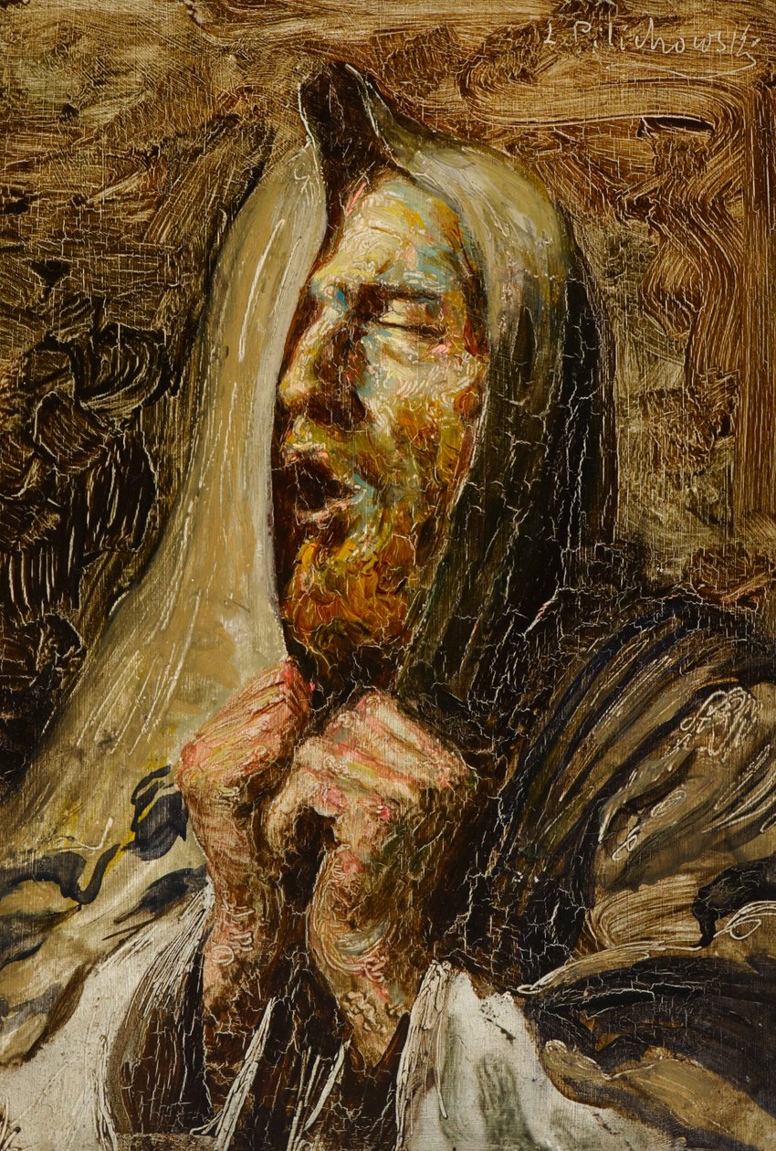 Ouve, ó Israel (óleo sobre cartão) de Leopold Pilichowski