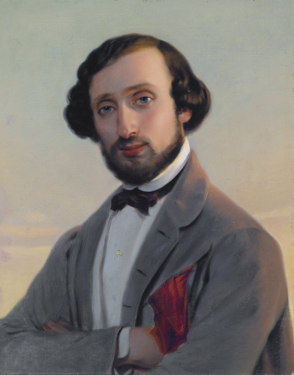 Retrato de Ludwig August Frankl von Hochwart (1810-1894) de Leopold Pollak
