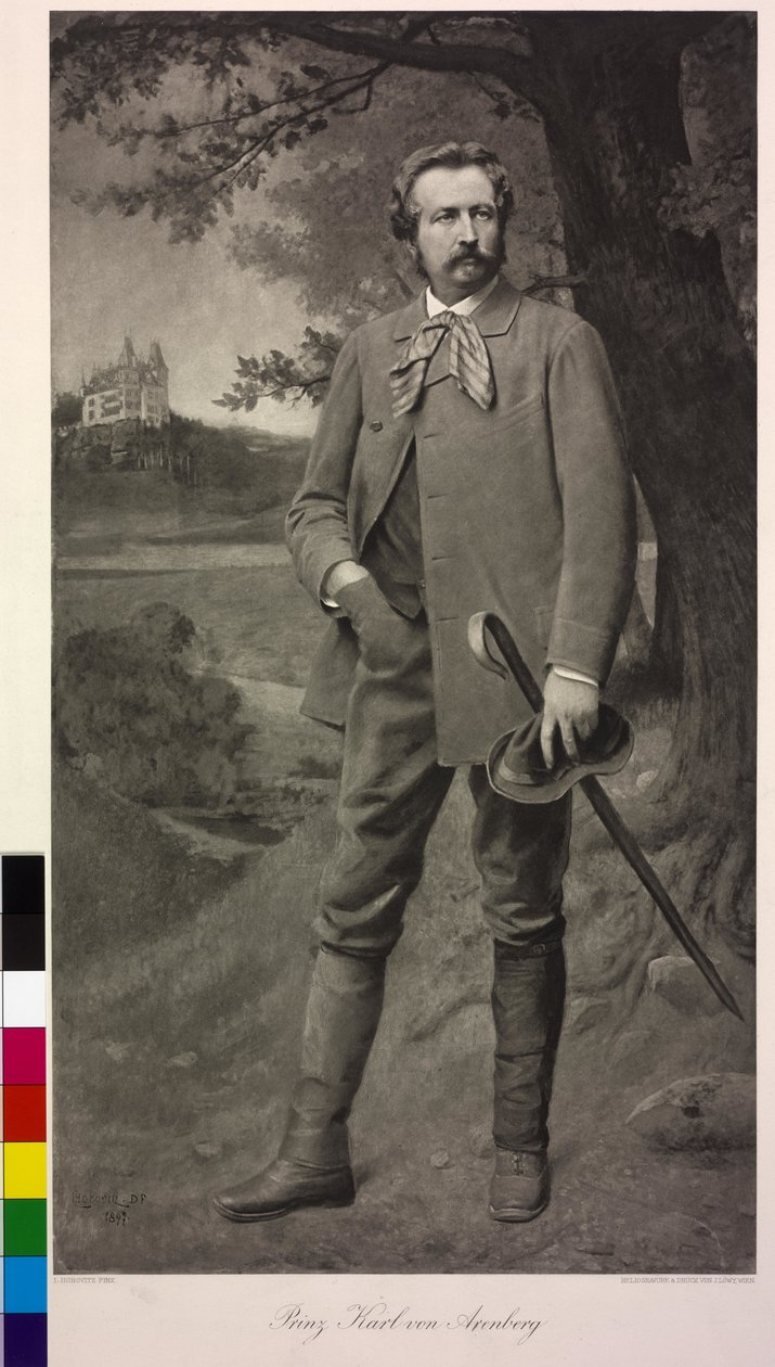 Príncipe Carlos de Arenberg de Leopold Stephan (after) Horovitz