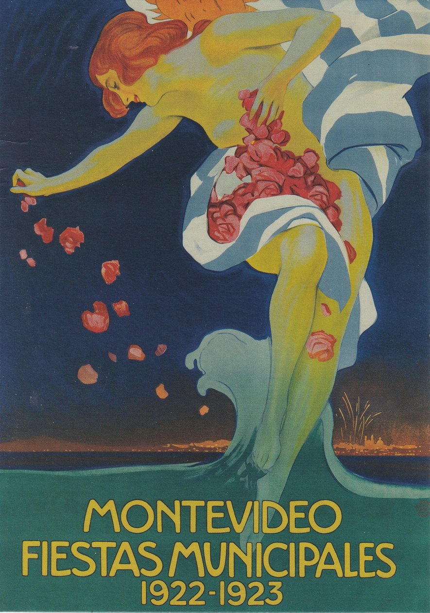 Festivais Municipais de Montevidéu, 1922. de Leopoldo Metlicovitz