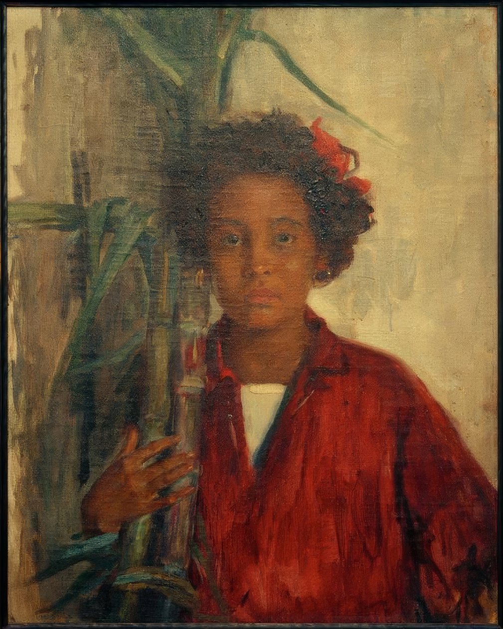 A menina dos juncos (Das Zuckerrohrmädchen) de Leopoldo Romañach