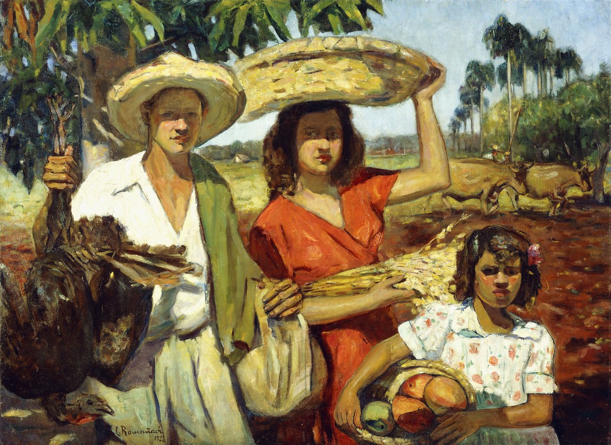 Camponesas de Leopoldo Romañach