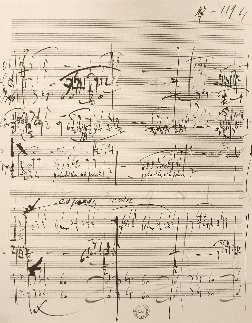 Pontuação Musical para 
