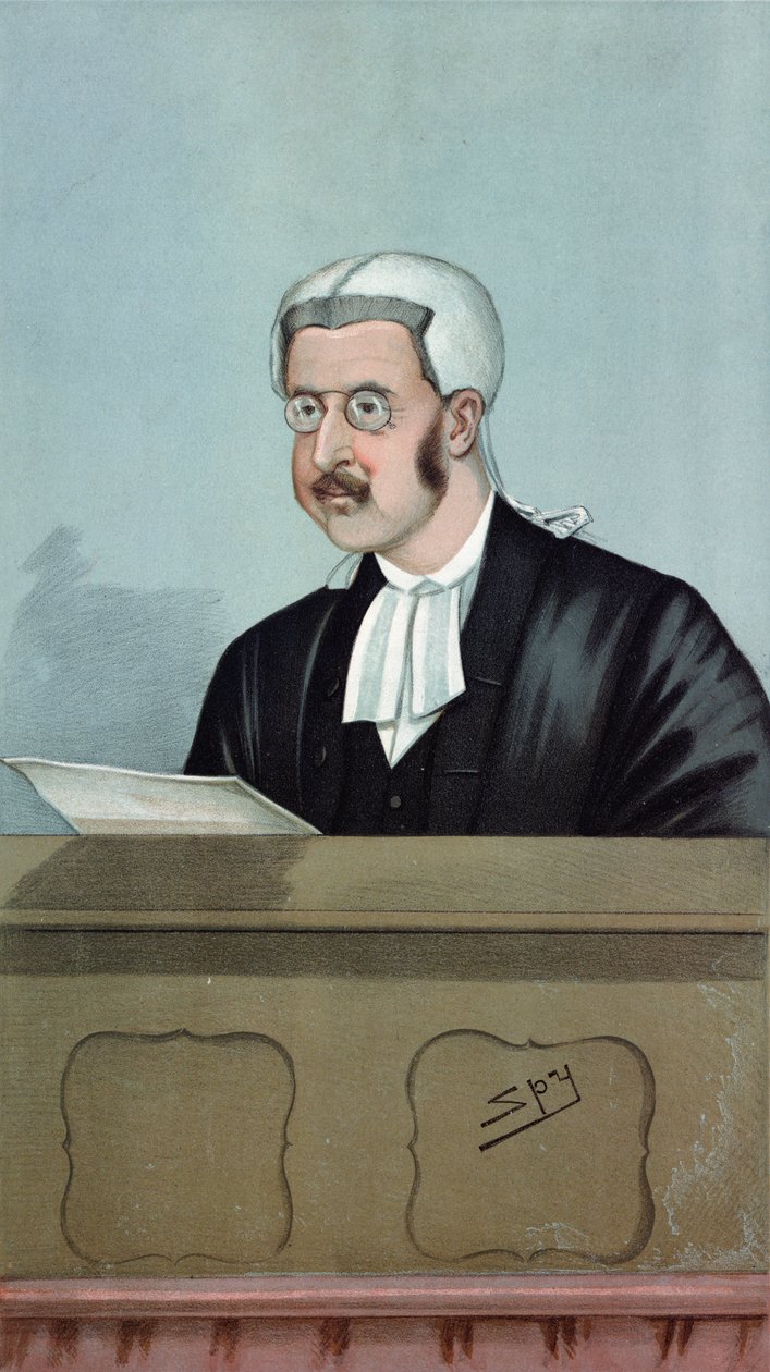 Um homem da Igreja Judicial, de &39;Vanity Fair&39;, 24 de novembro de 1898 de Leslie Matthew Ward