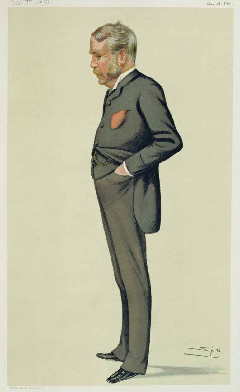 Patience, uma caricatura de &39;Spy&39; de William Schwenck Gilbert (1836-1911) da Vanity Fair, 21 de maio de 1881 de Leslie Matthew Ward