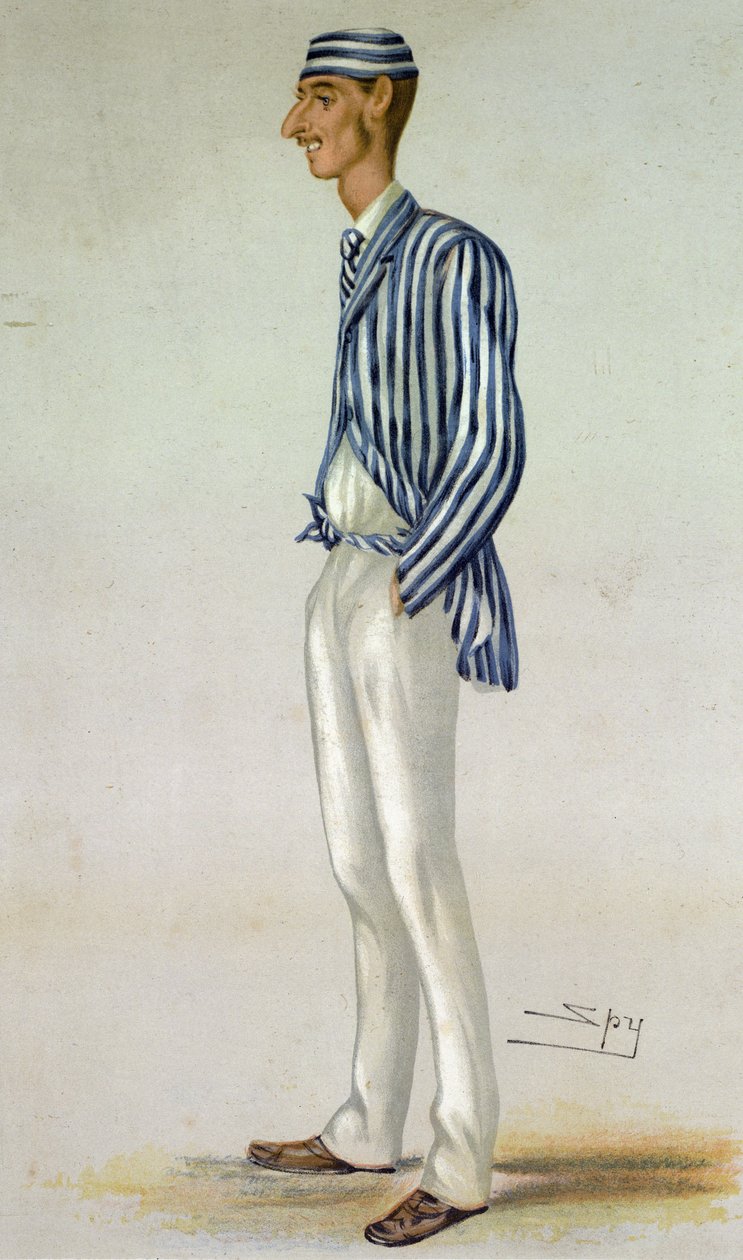 The Demon Bowler, de &39;Vanity Fair&39;, 13 de julho de 1878 de Leslie Matthew Ward