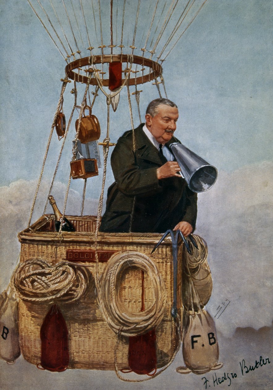 Frank Hedges Butler, desenho animado &39;Spy&39; da &39;Vanity Fair, pub. 1907 de Leslie Matthew Ward