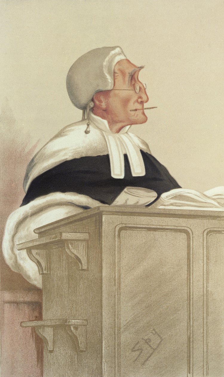 O Honorável Sir Anthony Cleasby de Leslie Matthew Ward