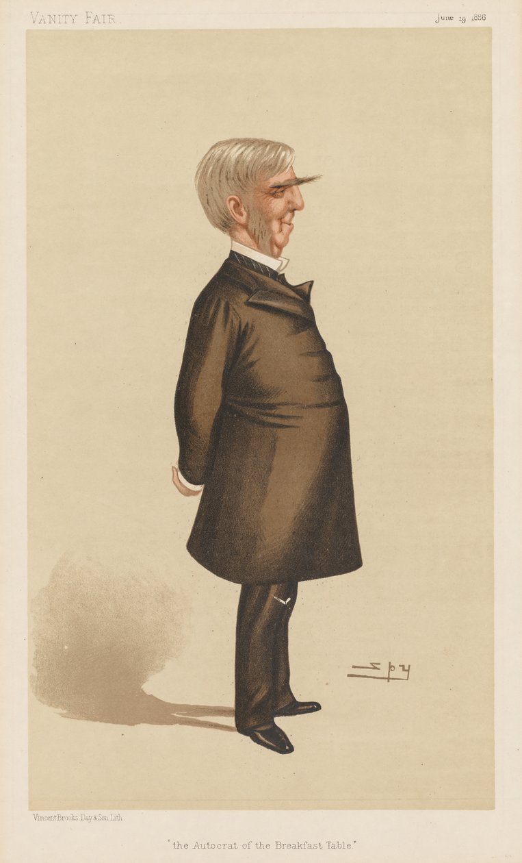 Vanity Fair: O Autocrata da Mesa do Café da Manhã, 1886. de Leslie Matthew