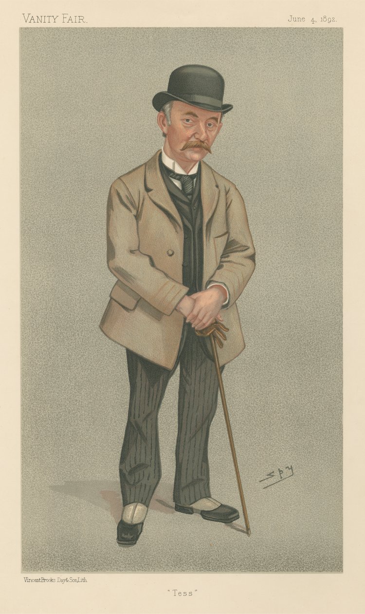 Tess, Thomas Hardy (série Vanity Fair) de Leslie Matthew Spy Ward
