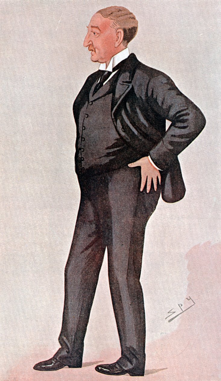 Cecil Rhodes, sul-africano britânico, financiador, estadista e construtor de impérios, 1891 de Leslie Matthew Ward