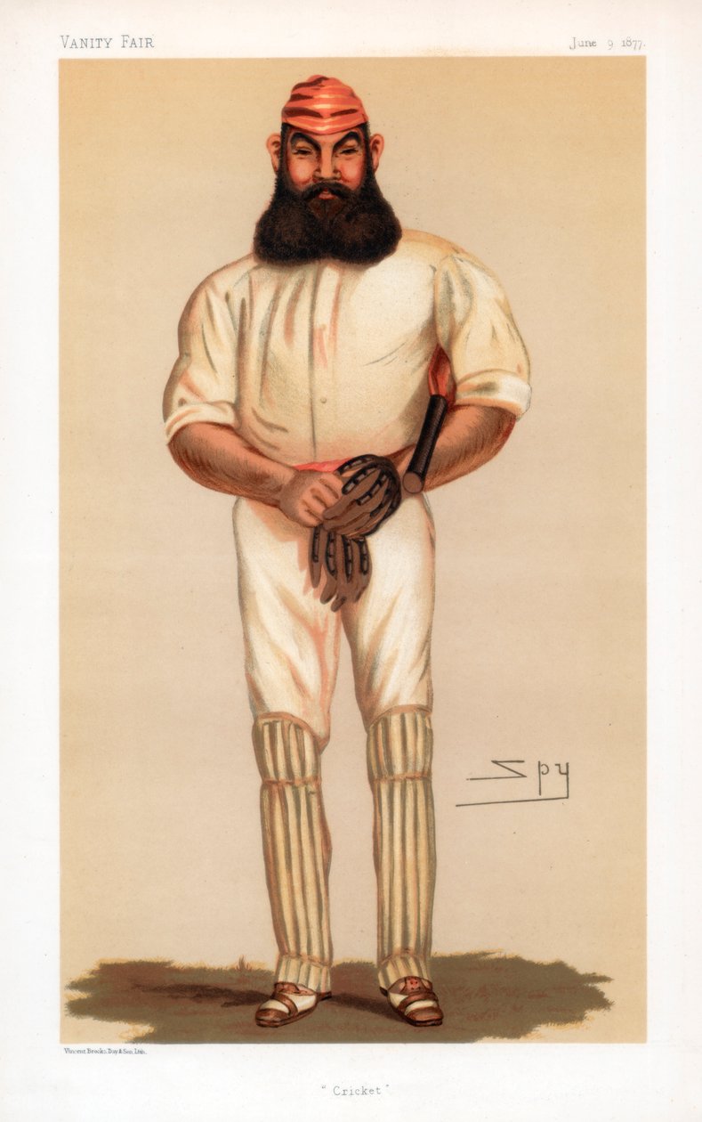 Críquete, 1877. de Leslie Matthew Ward