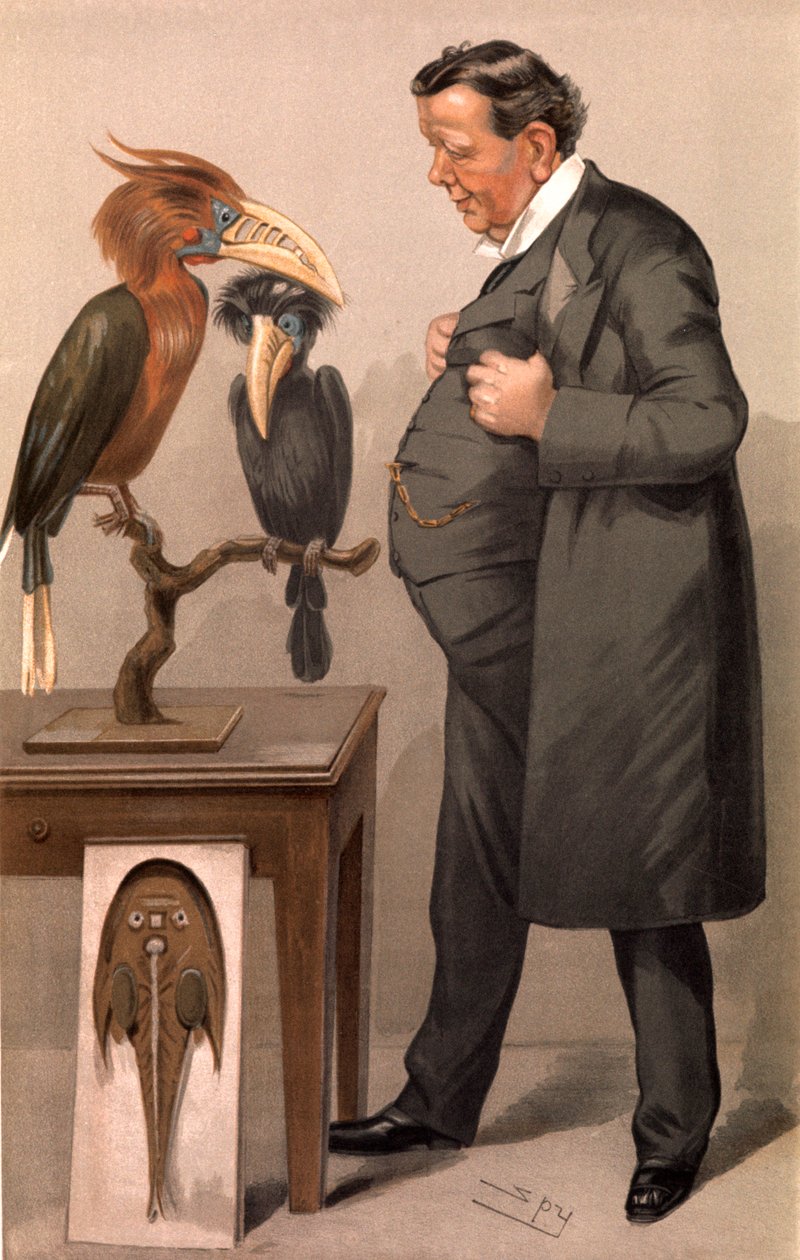 Edwin Ray Lankester, zoólogo britânico, 1905 de Leslie Matthew Ward