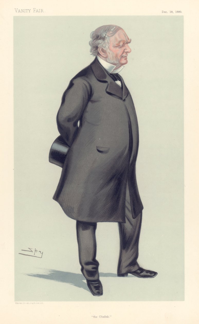 Erasmus Wilson, cirurgião e antiquário inglês, 1880 de Leslie Matthew Ward