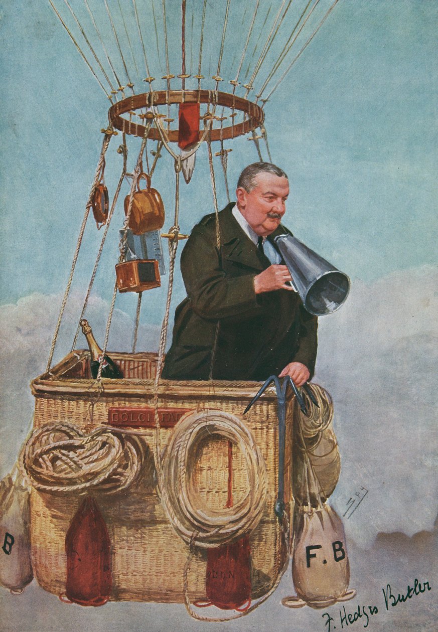 Frank Hedges Butler, ilustração da Vanity Fair, 11 de dezembro de 1907 de Leslie Matthew Ward