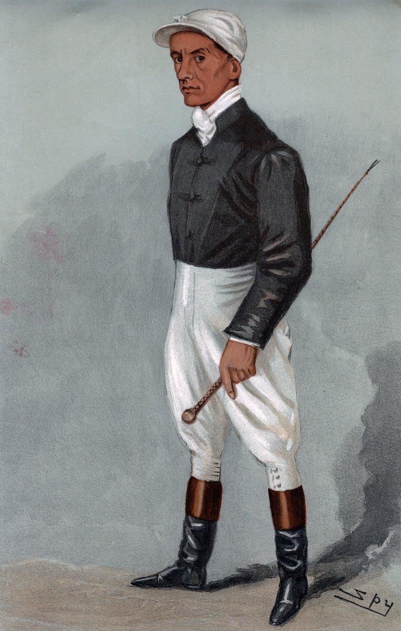 Fred Rickaby, jóquei inglês 1901. de Leslie Matthew Ward