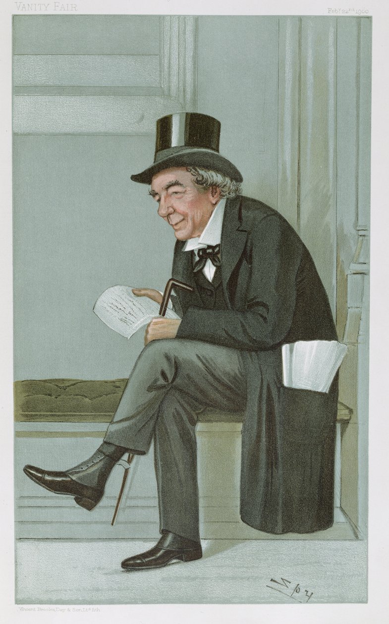 James Staats Forbes, &39;Spy&39; Cartoon da Vanity Fair, pub. 1900 de Leslie Matthew Ward