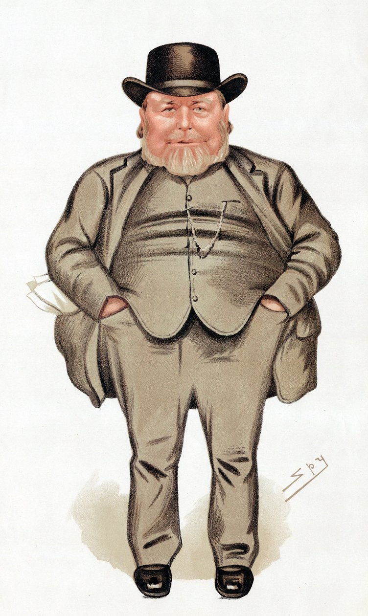 Joseph Arch 1826-1919, trabalhador agrícola inglês, sindicalista e político, 1886 de Leslie Matthew Ward