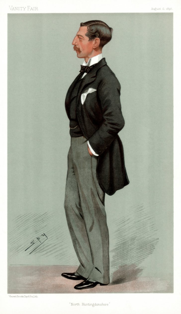 North Huntingdonshire, Ailwyn Fellowes, político britânico, 1896. de Leslie Matthew Ward