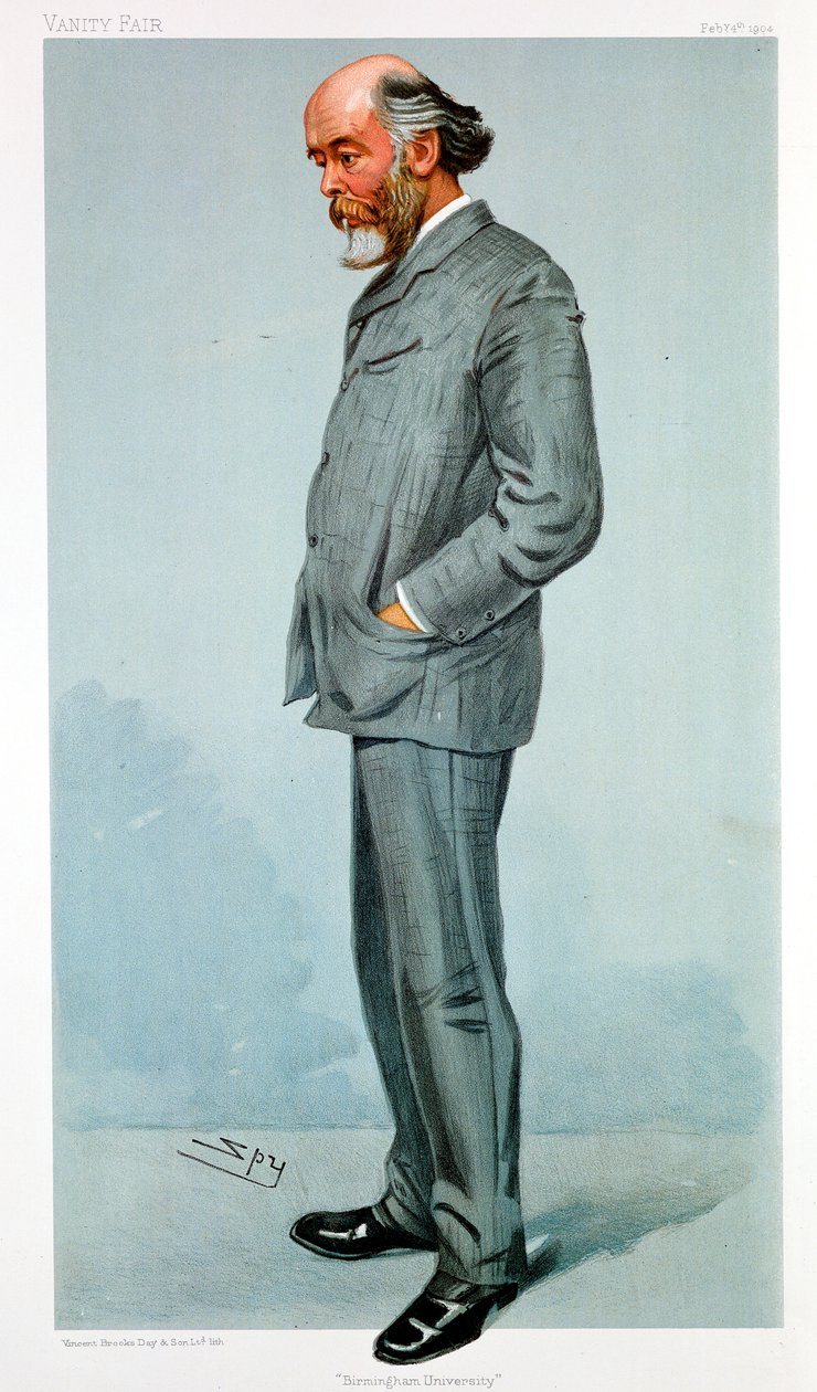 Oliver Lodge, físico britânico, 1904 de Leslie Matthew Ward