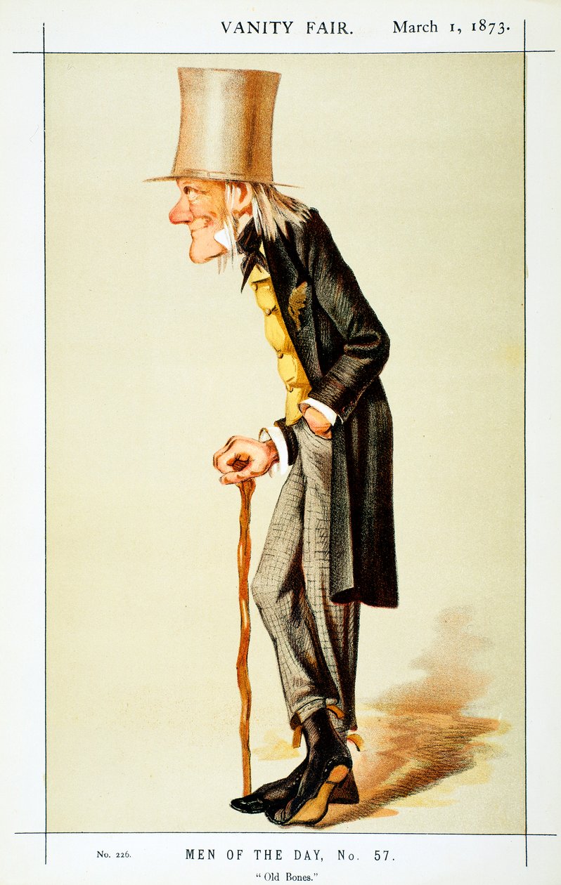 Richard Owen, zoólogo britânico, 1873 de Leslie Matthew Ward