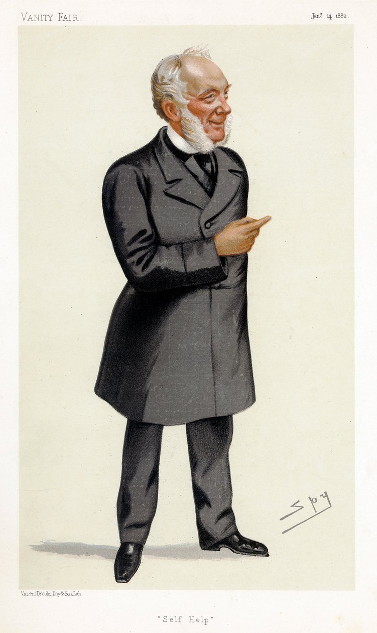 Samuel Smiles, escritor escocês, médico, cirurgião e reformador social, 1882 de Leslie Matthew Ward