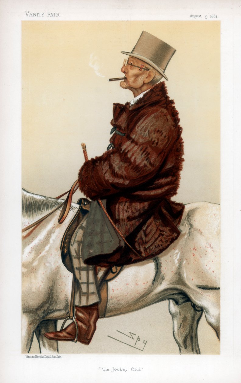 O Jockey Club, 1882 de Leslie Matthew Ward