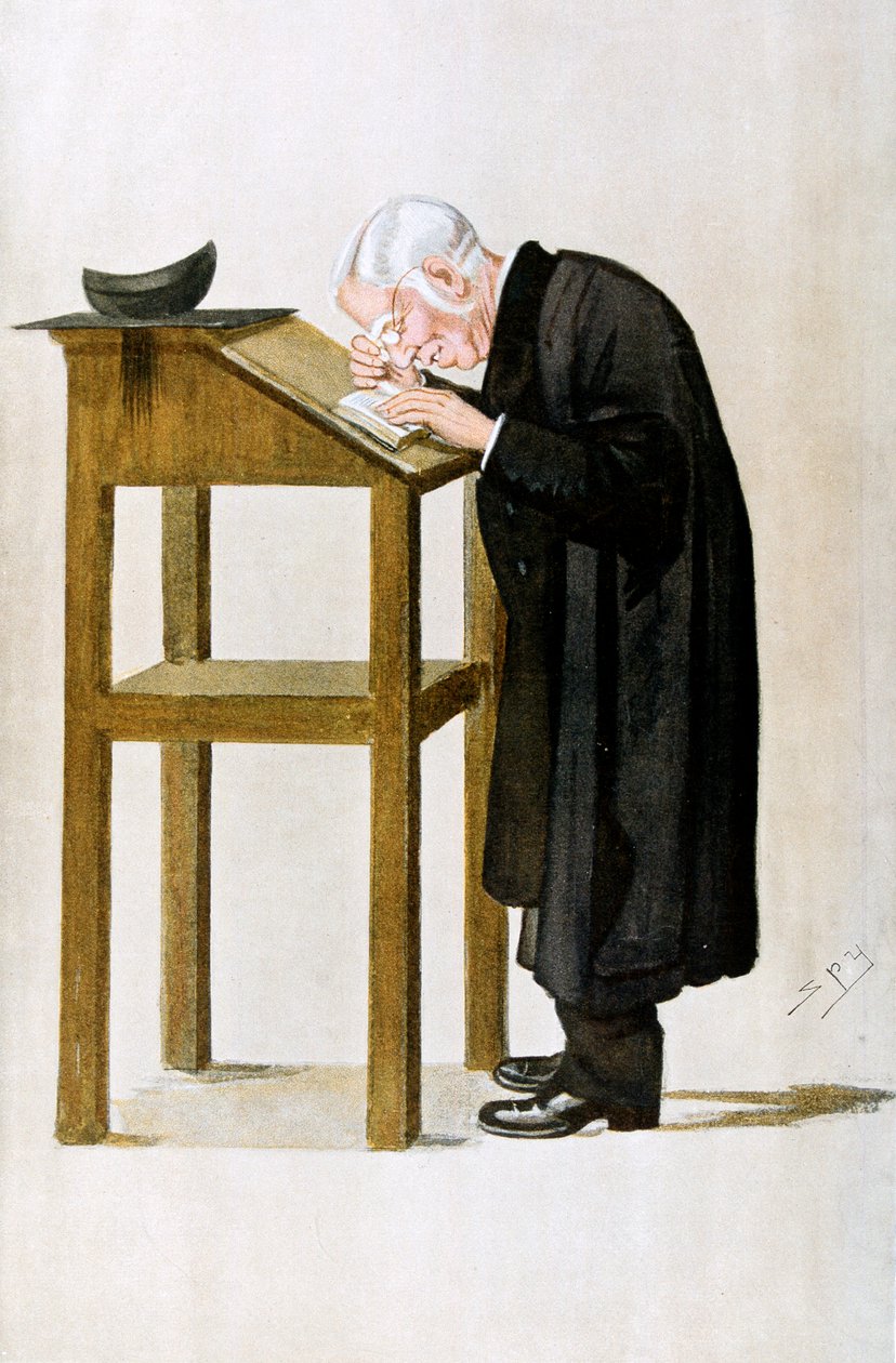 William Archibald Spooner, clérigo e educador britânico, 1898 de Leslie Matthew Ward