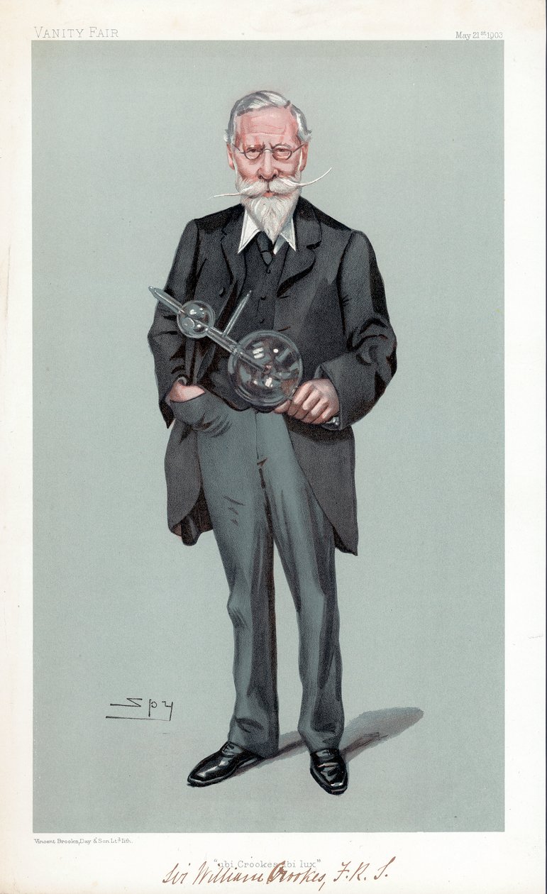 William Crookes, físico e químico britânico, 1903 de Leslie Matthew Ward