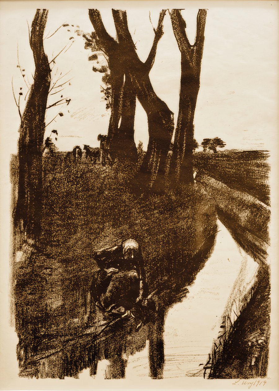 No riacho de Lesser Ury