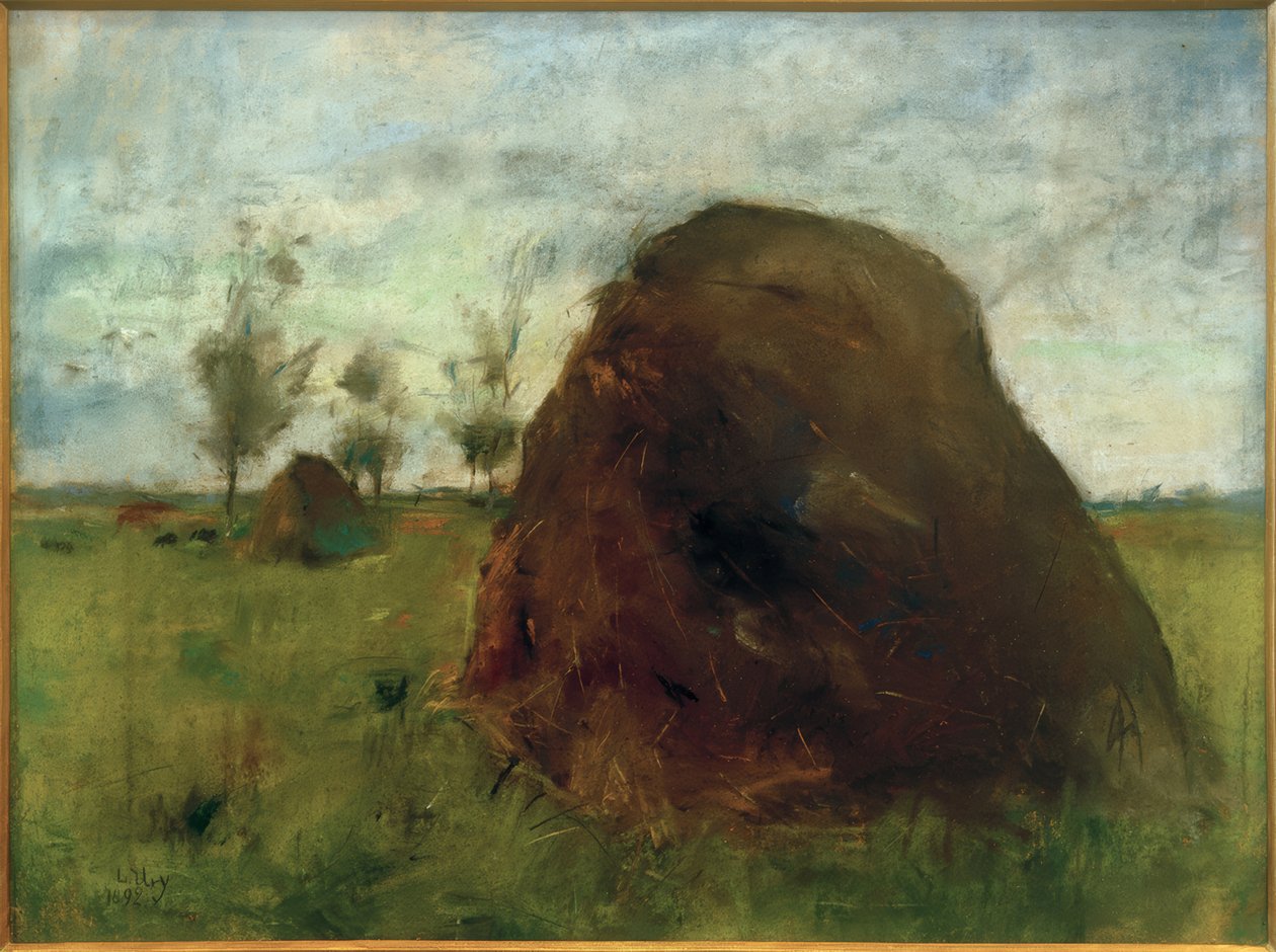 Les Meules (palheiros) de Lesser Ury
