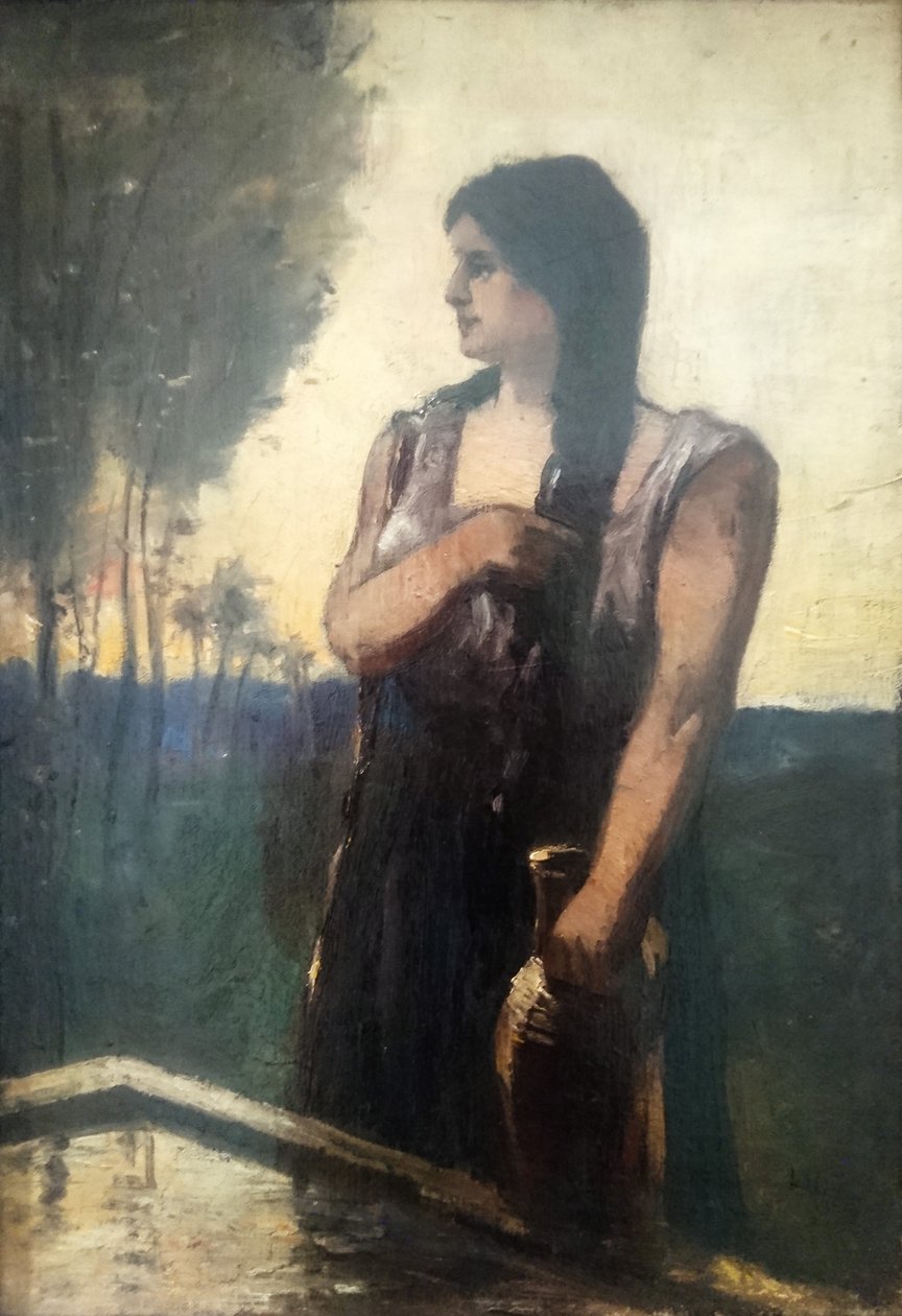 Rebecca no poço de Lesser Ury