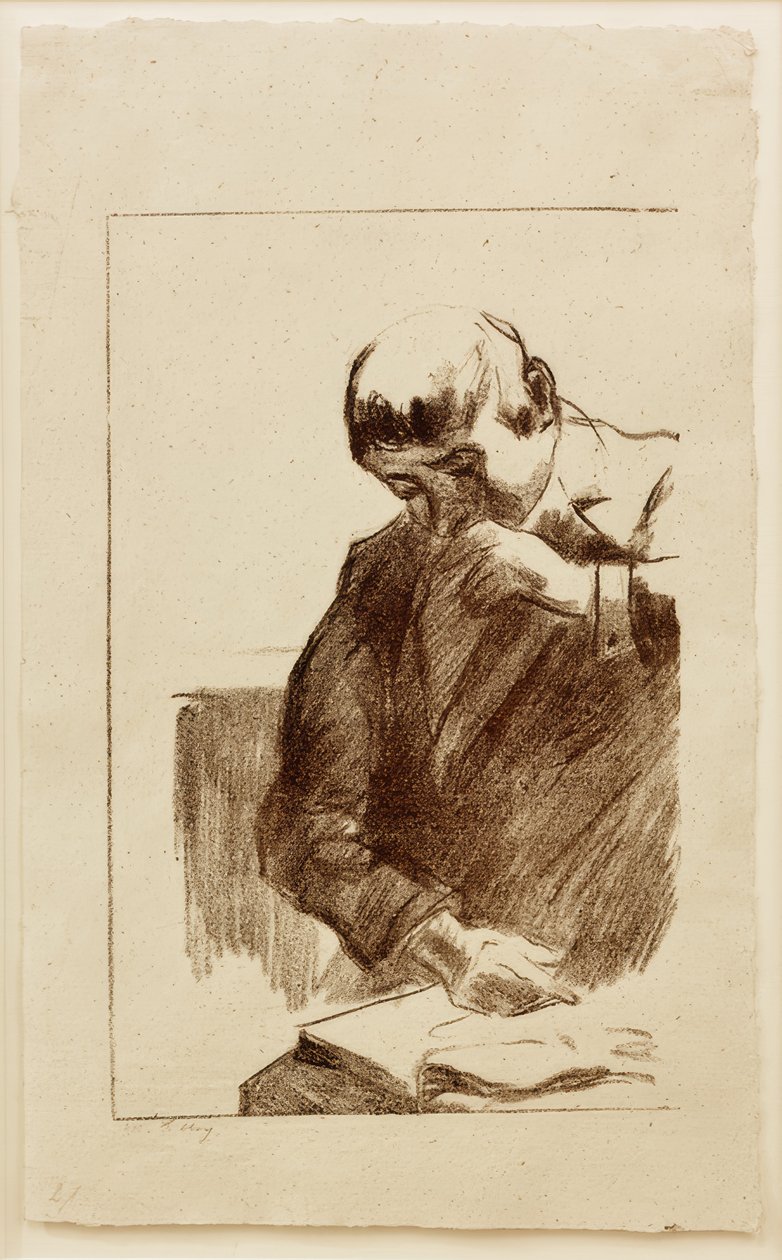 Reader Man de Lesser Ury