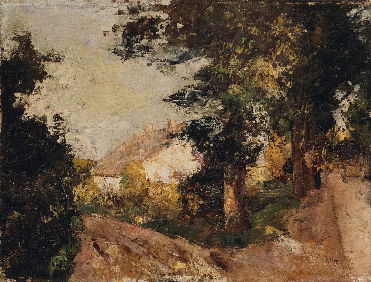 A vila, 1885-1890 de Lesser Ury